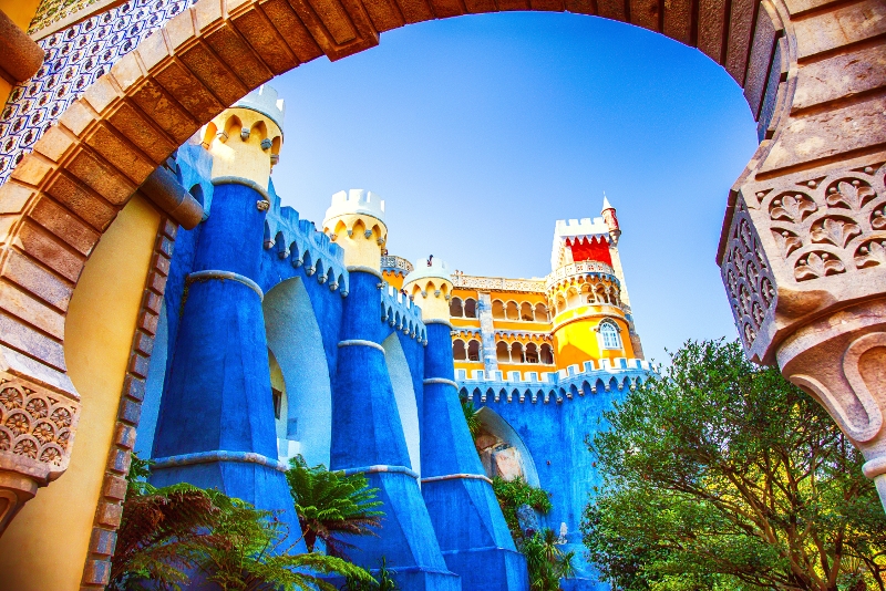 Pena Palace and the Serra de Sintra