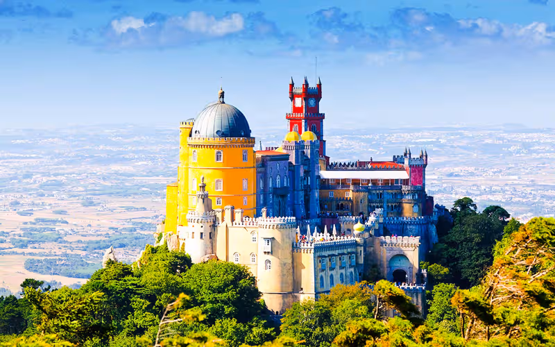 Full-Day Tour of Sintra, Pena Palace, Cabo da Roca & Cascais from Lisbon with Lunch